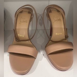 Louboutin “Loubi queen sandals”